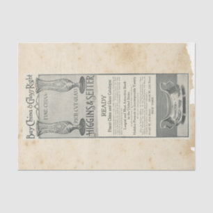 Papel De Seda Série Design de Ephemera de Sucata #12