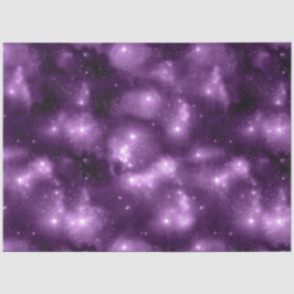Papel De Seda Série Design Galáxia Roxa 7