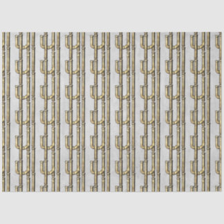 Papel De Seda Série Design Gold SteamPunk 10