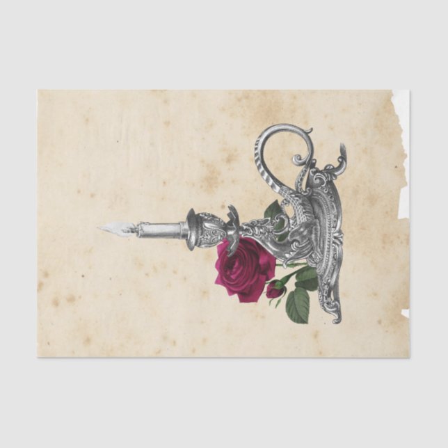 Papel De Seda Série Design Witch Ephemera nº 12 (Frente )