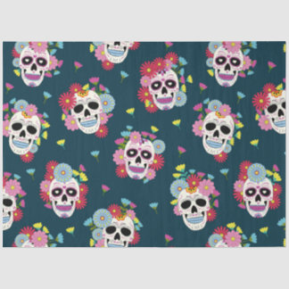 Papel De Seda Série Dia dos Mortos Design 3