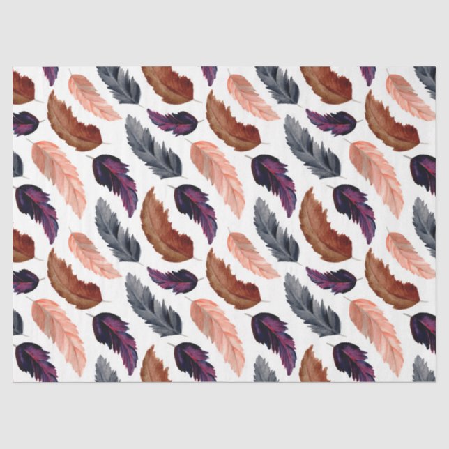 Papel De Seda Série Feather Design 1 (Frente )