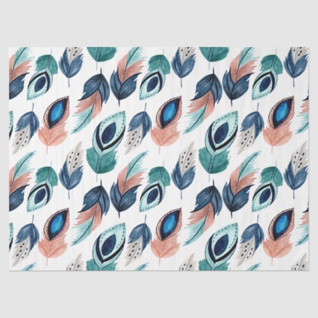 Papel De Seda Série Feather Design 2 (Frente )