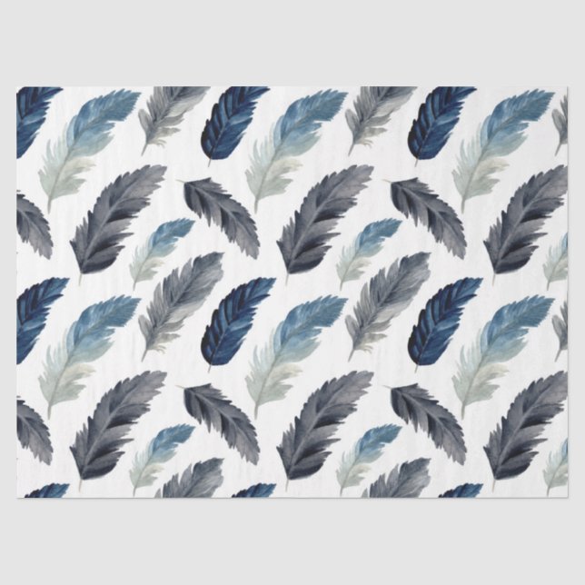 Papel De Seda Série Feather Design 3 (Frente )