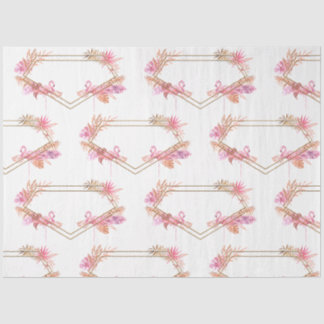 Papel De Seda Série Flamingo Ternura Design 6