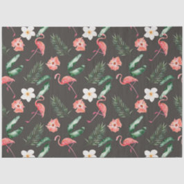 Papel De Seda Série Flamingo Tropical Design 18