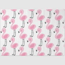 Papel De Seda Série Flamingo Tropical Design 3