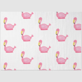 Papel De Seda Série Flamingo Tropical Design 5
