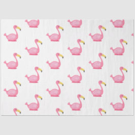 Papel De Seda Série Flamingo Tropical Design 6