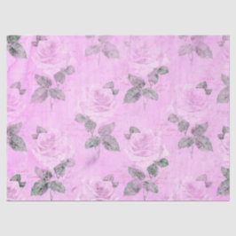 Papel De Seda Série Floral Roubada Roxa Design 5