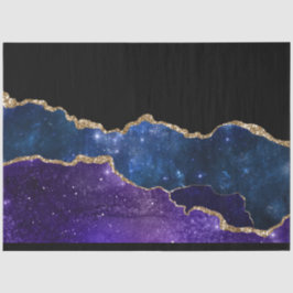 Papel De Seda Série Galaxy Agate Design 1