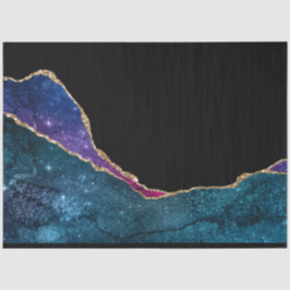 Papel De Seda Série Galaxy Agate Design 12