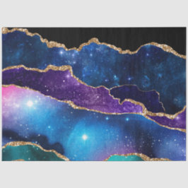 Papel De Seda Série Galaxy Agate Design 14