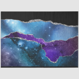 Papel De Seda Série Galaxy Agate Design 16