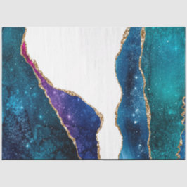 Papel De Seda Série Galaxy Agate Design 3