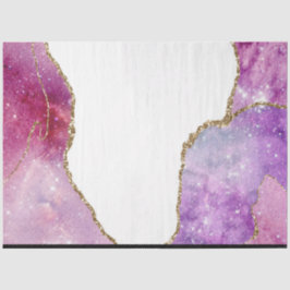 Papel De Seda Série Galaxy Agate Design 5
