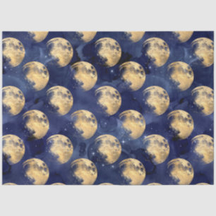 Papel De Seda Série Galaxy Moon Design 10