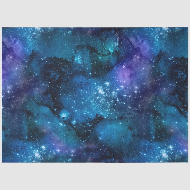 Papel De Seda Série Galaxy Moon Design 12 (Frente )