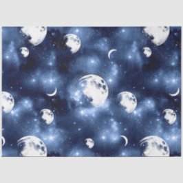 Papel De Seda Série Galaxy Moon Design 7