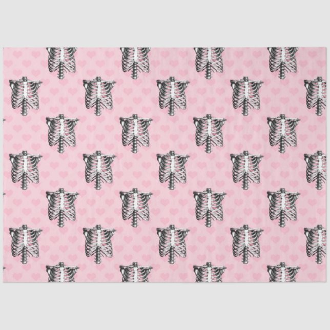 Papel De Seda Série Gothic Love Design 9 (Frente )