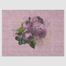 Papel De Seda Série Jardim de Chá Abelha Design 37