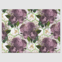 Papel De Seda Série Jardim de Chá Abelha Design 40
