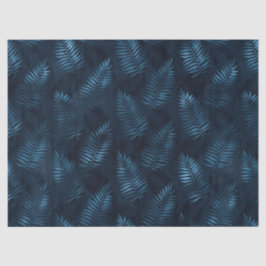 Papel De Seda Série Leopardo Azul e Dourada Design 12
