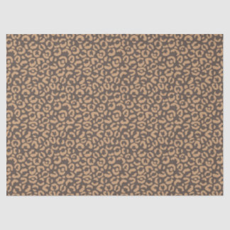 Papel De Seda Série Leopardo Clássica Design 3