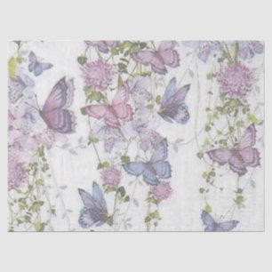 Papel De Seda Série Lilás Shabby Chic Design 14