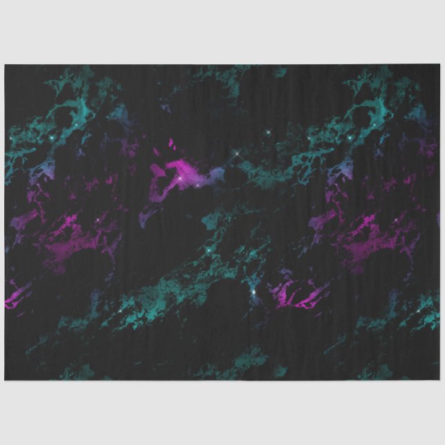 Papel De Seda Série Marble Galaxy Design 2 (Frente )