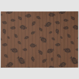 Papel De Seda Série Náutica Escura Design 15