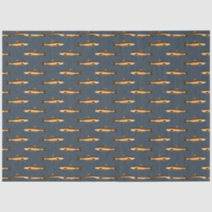 Papel De Seda Série Náutica Escura Design 2