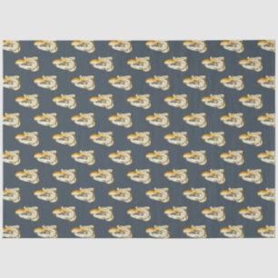 Papel De Seda Série Náutica Escura Design 9