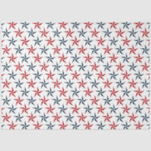 Série Náutica Vermelho e Azul Marinho Design 16