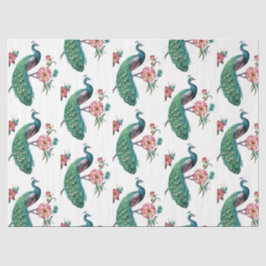 Papel De Seda Série Pavão Design 4