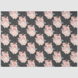 Papel De Seda Série Peach e Prata Design 9