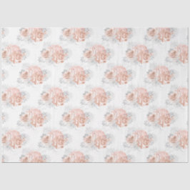 Papel De Seda Série Peach e Silver Design 10