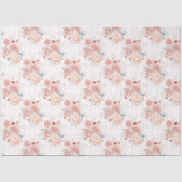 Papel De Seda Série Peach e Silver Design 11