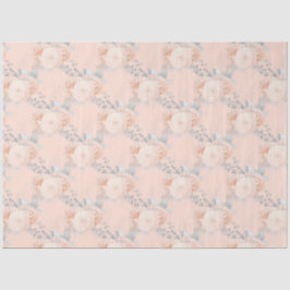 Papel De Seda Série Peach e Silver Design 13