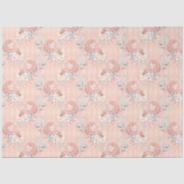 Papel De Seda Série Peach e Silver Design 17