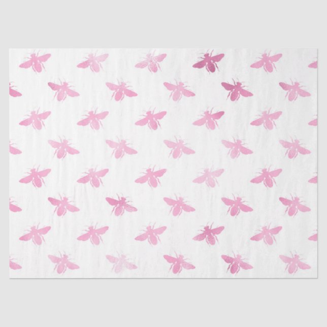 Papel De Seda Série Pink Glam Honeycomb Design #15 (Frente )
