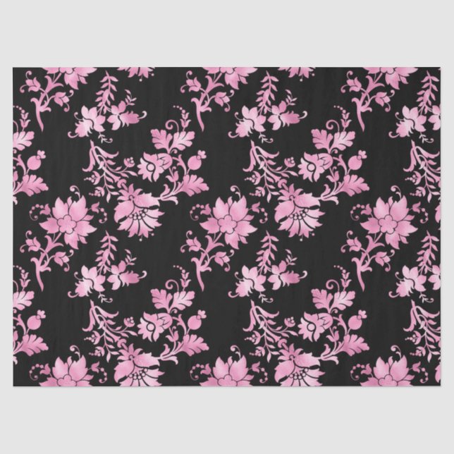 Papel De Seda Série Pink Glam Honeycomb Design #16 (Frente )