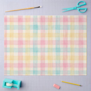 Papel De Seda Série Plaid Páscoa Design #13