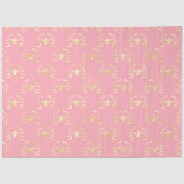 Papel De Seda Série Princesa Abelha Design #10 (Frente )