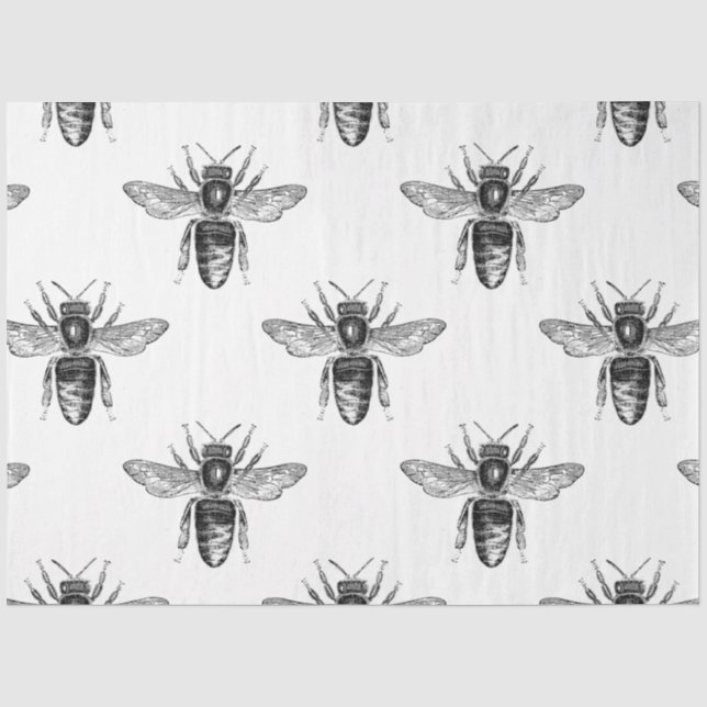 Papel De Seda Série Princesa Abelha Design 29 (Frente )