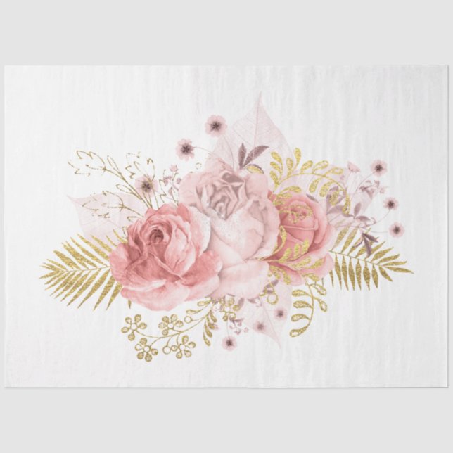 Papel De Seda Série Princesa Abelha Design 29 (Frente )