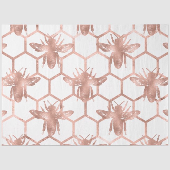 Papel De Seda Série Princesa Abelha Design 37 (Frente )