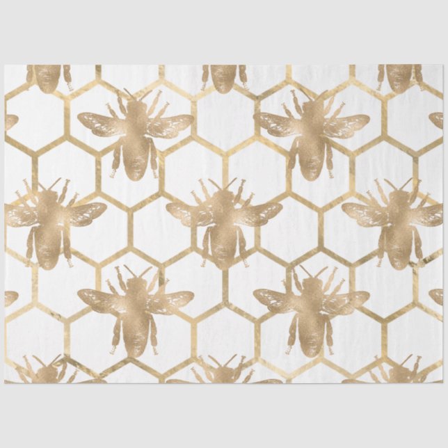 Papel De Seda Série Princesa Abelha Design 41 (Frente )