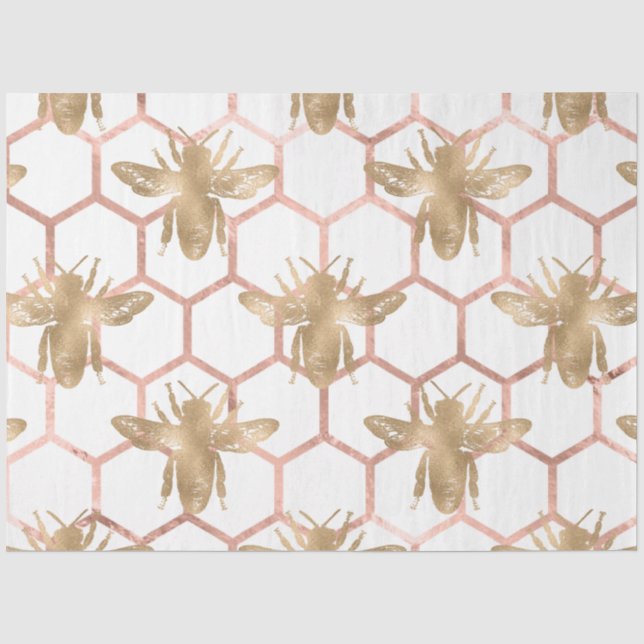Papel De Seda Série Princess Bee Design 35 (Frente )