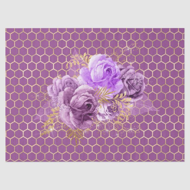 Papel De Seda Série Queen Bee Design 23 (Frente )